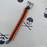 Lifeboat Navy & Orange Shackle Bracelet