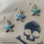 Sparkly Starfish Charm