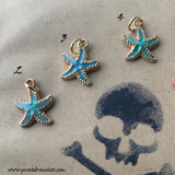 Sparkly Starfish Charm