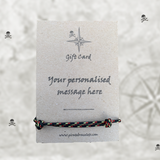 Bracelet Message Card
