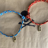 name inital charm surfer bracelet gift