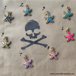 Sparkly Starfish Charm